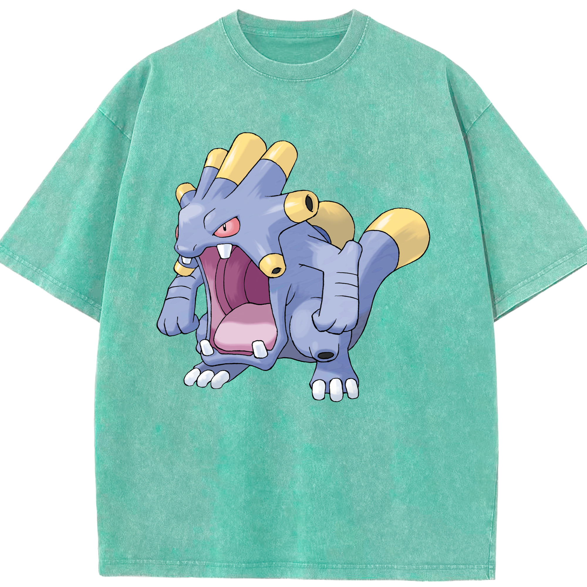 （画像用） ポケットモンスター Pokémon 綿100% ヴィンテージ風 半袖Tシャツ（フロントプリント）